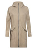 Womens Briar Hooded Zip Parka British Tan 105037