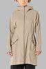 Womens Briar Hooded Zip Parka British Tan 105037