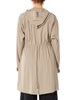 Womens Briar Hooded Zip Parka British Tan 105037