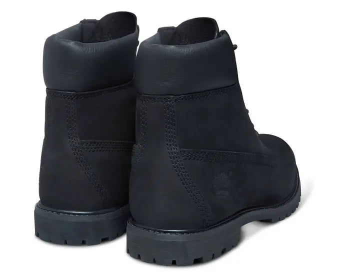 Womens 6-Inch Premium Waterproof Boot - Black Nubuck