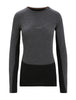 Womens 260 Zoneknit LS Crewe Jet Heather 0A56HL