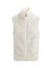 Womens RealFleece™ Merino High Pile Vest Ecru Heather 0A56O1