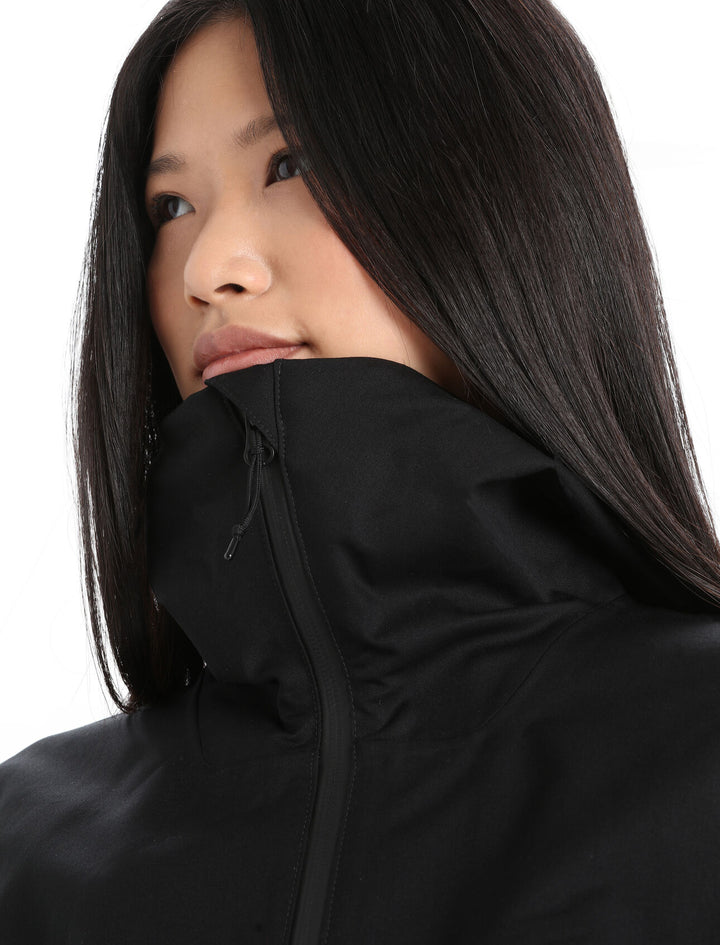 Womens Shell+ Merino Hooded Jacket