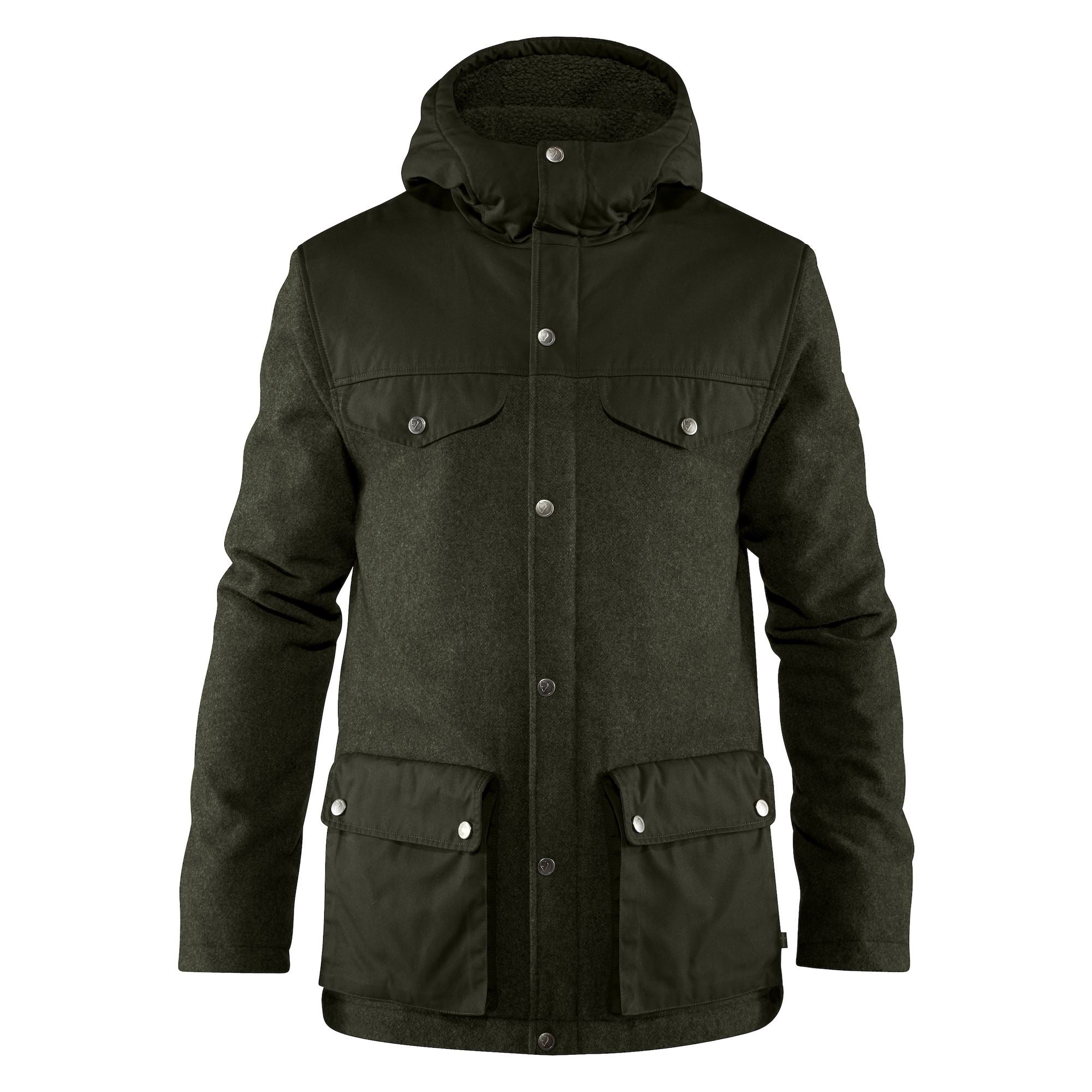 Greenland Re Wool Jacket Forest Shop Fjallraven at thewoolpress The WoolPress Arrowtown