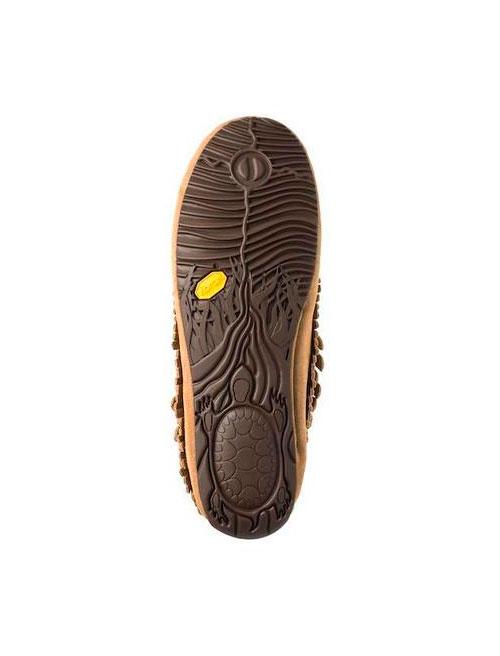 Womens Harvester Suede Lined Moccasin - Oak-Manitobah Mukluks-The WoolPress Arrowtown