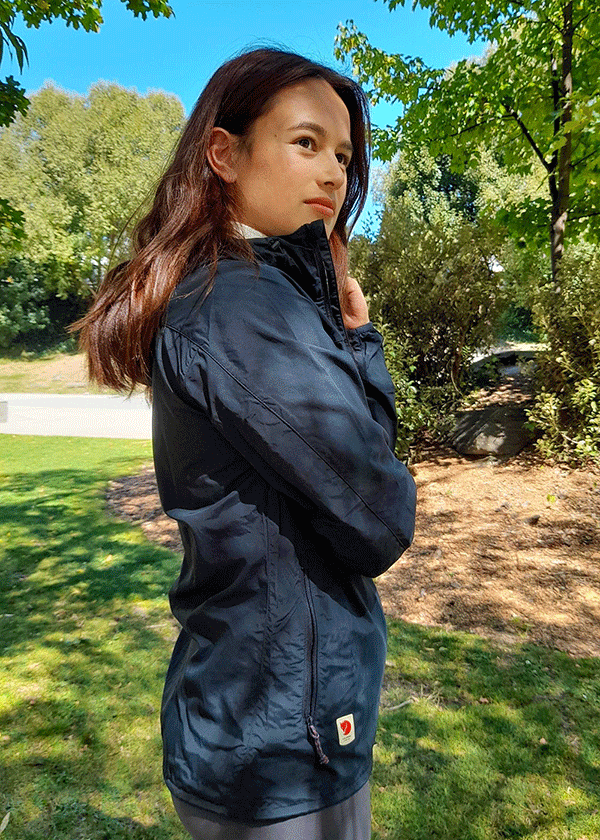 Womens High Coast Wind Jacket Ochre | Shop Fjallraven at